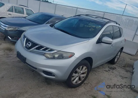 2012 Nissan Murano Sl from USA, damaged, VIN JN8AZ1MU6CW102647